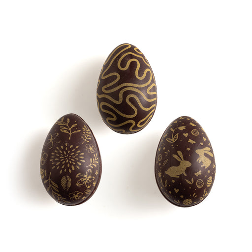 Dark Chocolate Hollow Molded Easter Eggs