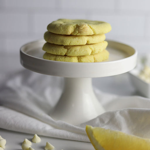 ifigourmet's lemon sugar cookies on platter