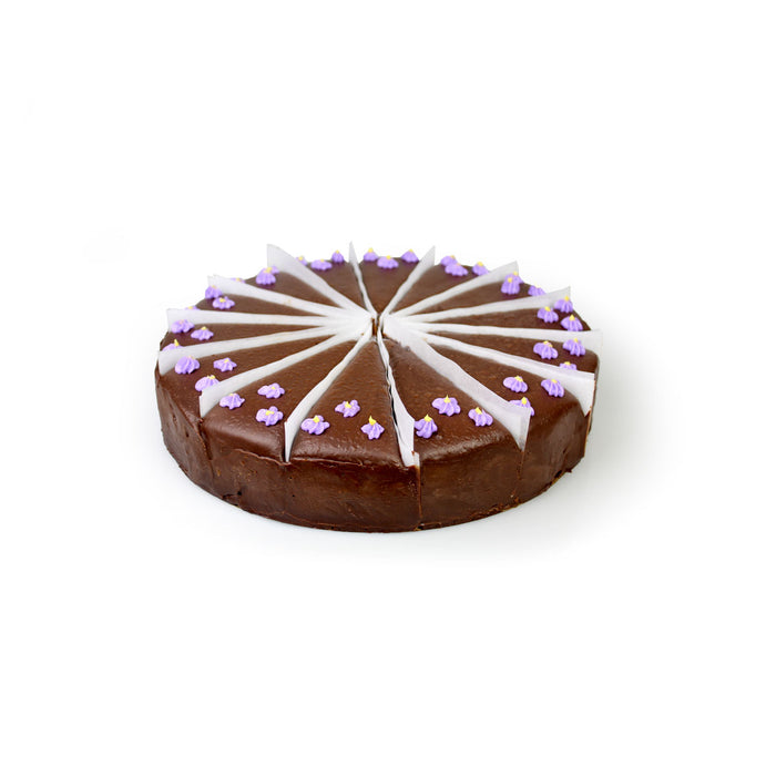 10" Chocolate Violet Souffle Cake