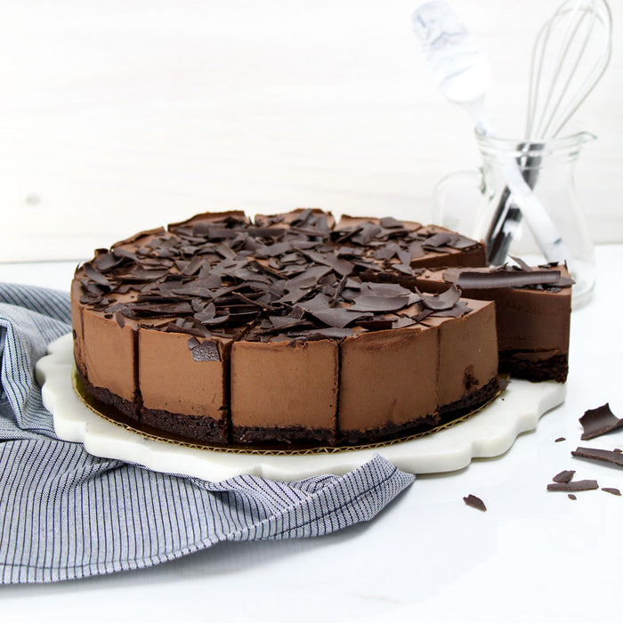 10" Belgian Chocolate Mousse Cake