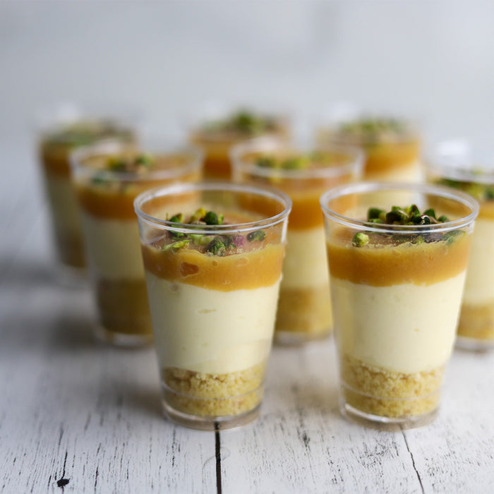 Lemon Guava Cheesecake Verrine Cup — ifiGOURMET Lemon Guava Cheesecake Verrine Cup — ifiGOURMET