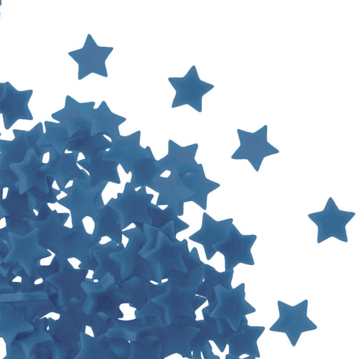 Blue Colored Chocolate Star Sprinkle