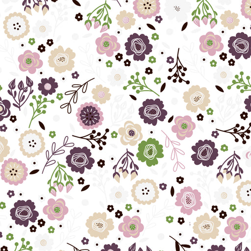 Flower Garden Transfer Sheet Pattern 