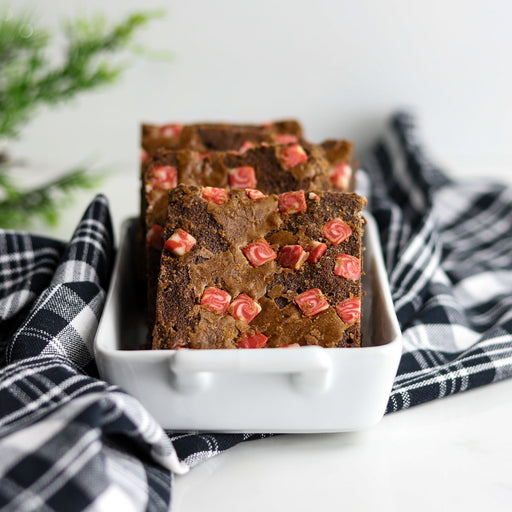 Silverland Peppermint Brownies in Dish