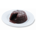 chocolate lava cake on plate