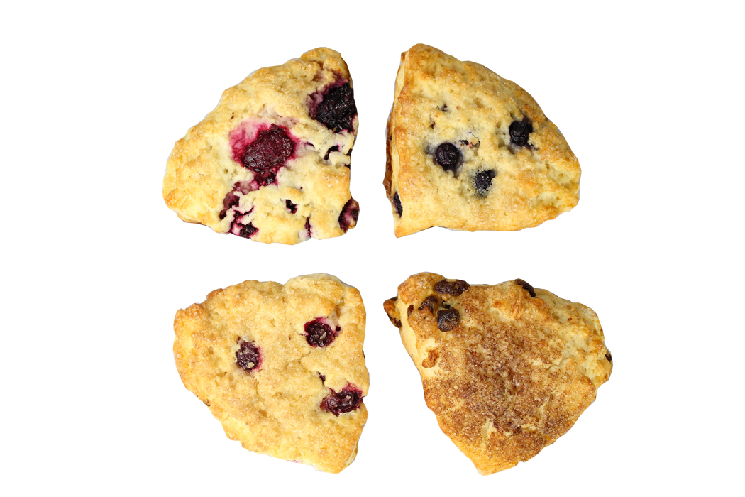 Assortment Pack of Chunky Fruit Scones