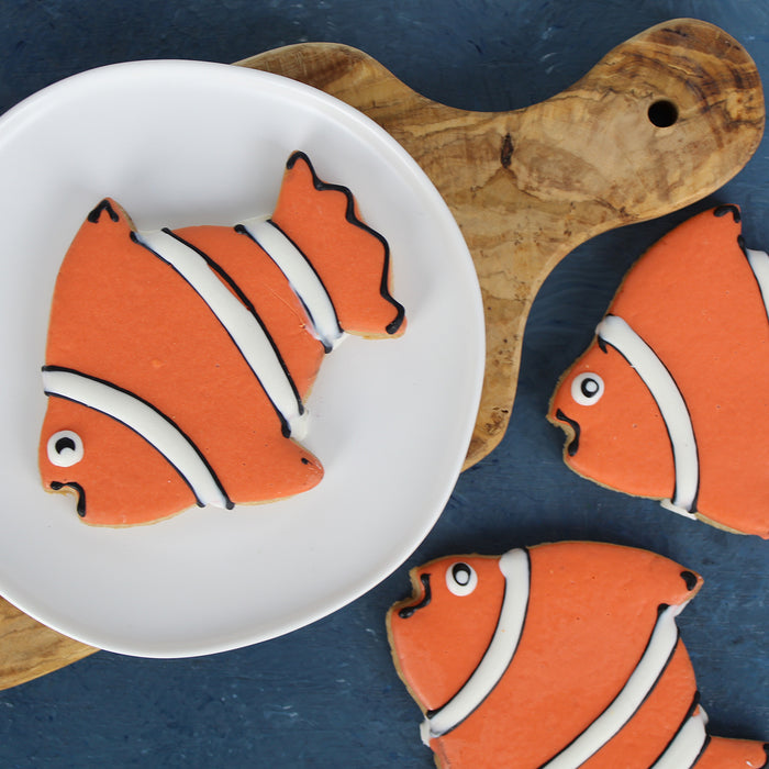 Two Less Fish Cookies Keep Swimming Fish Cookies — ifiGOURMET