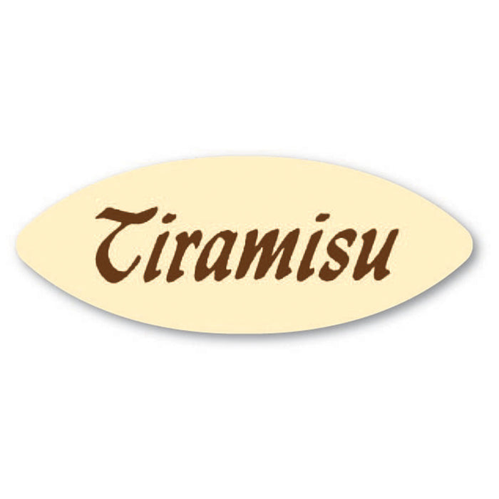 Tiramisu Boat Oval