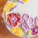 Painted Buttercream Floral Cake, elderflower, lavender, rose, hibiscus