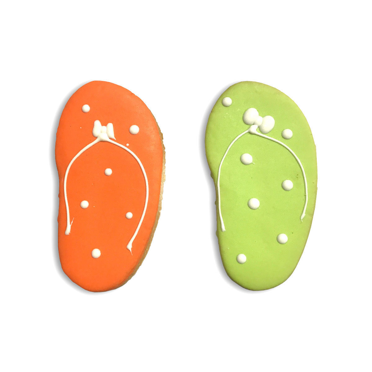 Flip flop painted on sale rock