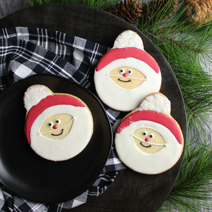 Santa Face Cookie (Seasonal)