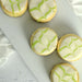 John and Jill's Key Lime Cheesecake Jewels Scattered