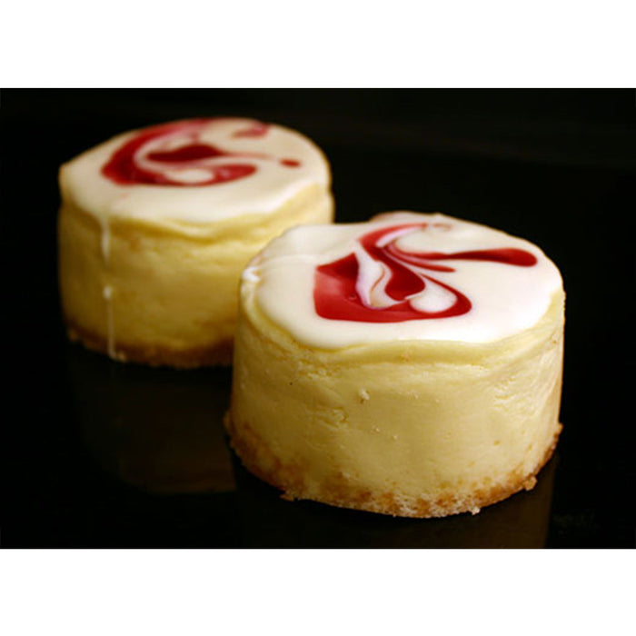 3" Pomegranate White Chocolate Cheesecake (Seasonal)