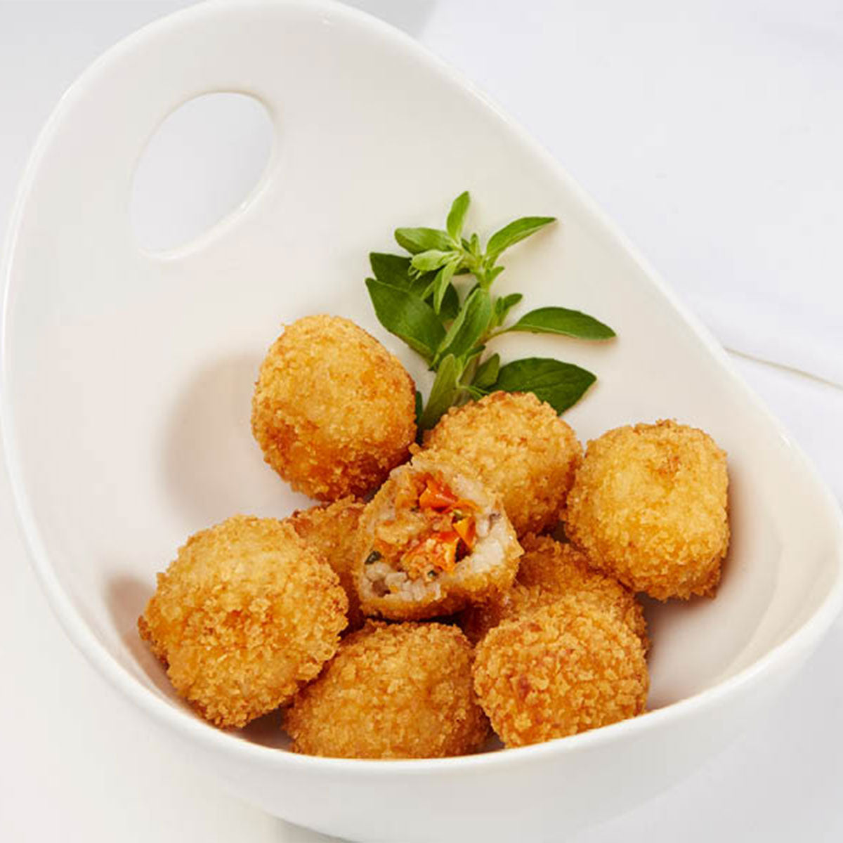 Roasted Tomato Basil Mascarpone Arancini ifiGOURMET