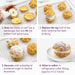 easy instructions on how to fill ifigourmet ready to fill cream puff shells