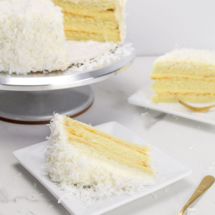 10" Coconut Whiteout Cake