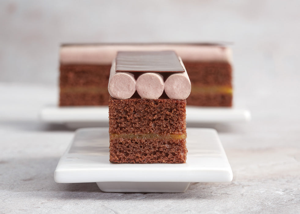 Chocolate and Mandarin Cake with Chocolate Mousse 