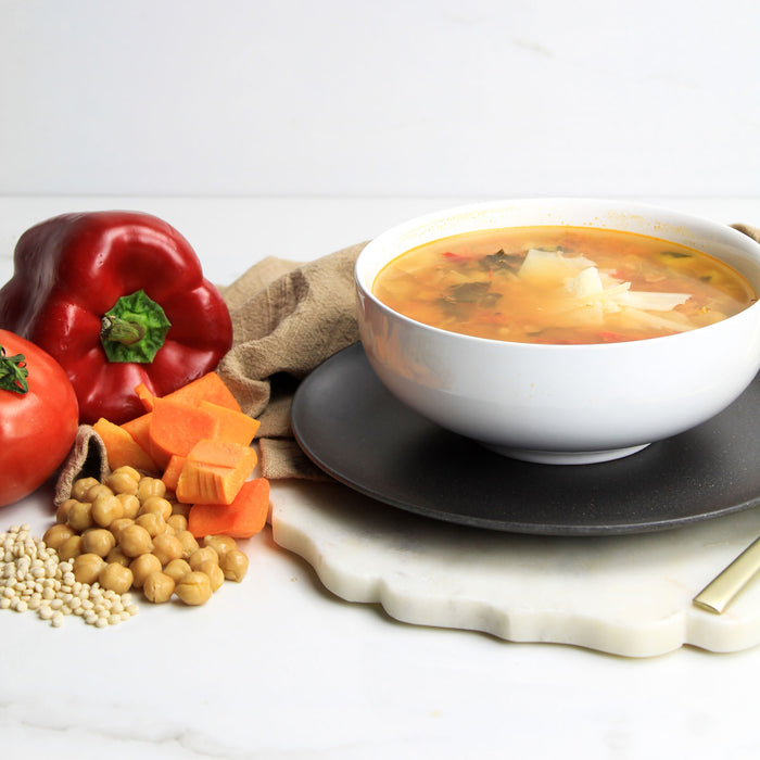 Twelve Vegetable Minestrone Soup