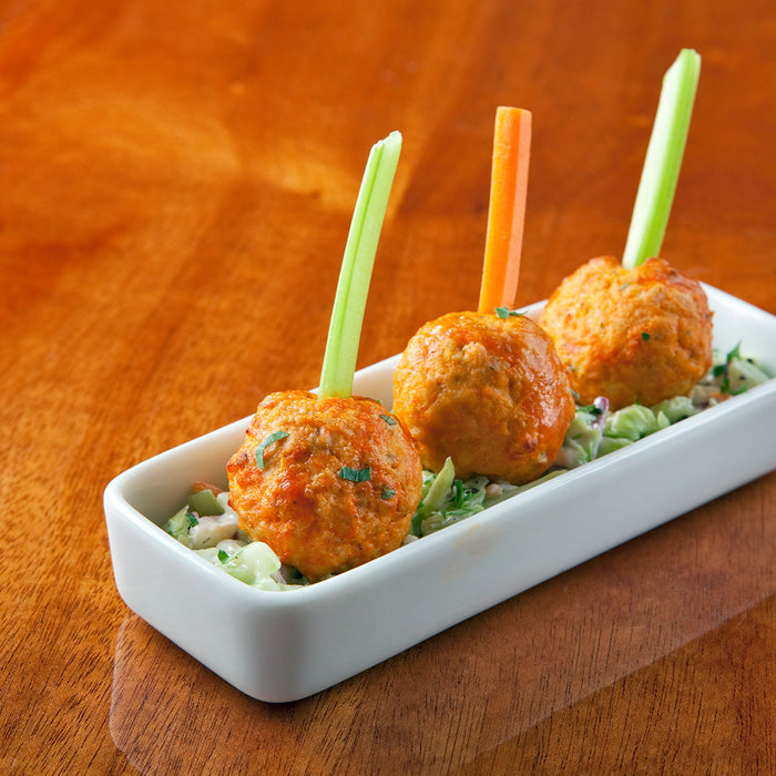 Buffalo Chicken and Blue Cheese Meatball