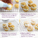 easy to follow instructions for filling ifigourmet ready to fill mini cream puff shells