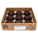 molten chocolate cakes in box