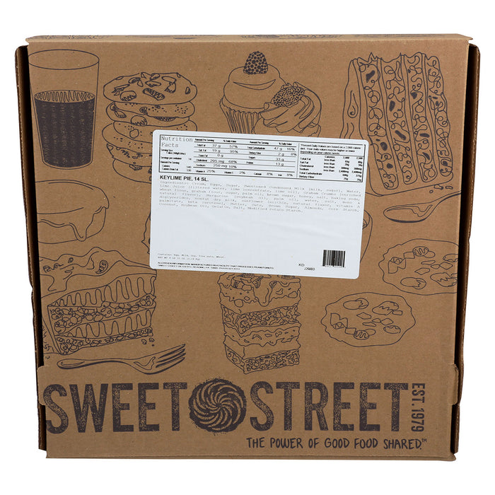 Sweet Street key lime pie packaging