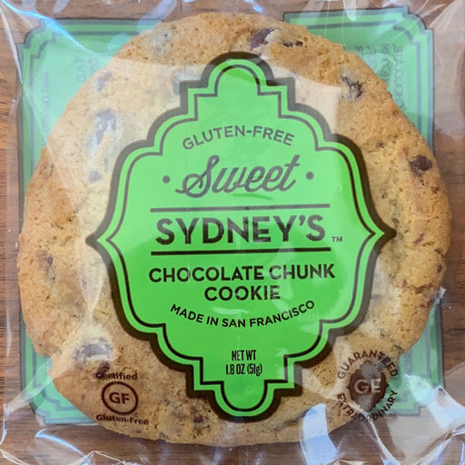 individually wrapped Chocolate Chunk Cookie by sweet sydneys