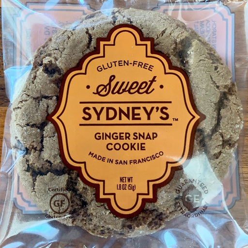 individually wrapped Ginger Snap Cookie by sweet sydneys