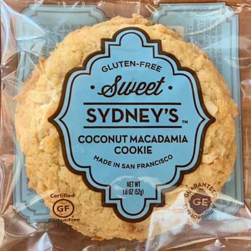 individually wrapped Coconut Macadamia Cookie by sweet sydneys